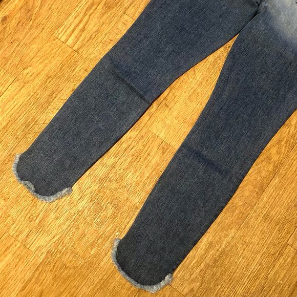 Frame Denim Le High Skinny Petal Hem Jeans in Hamerton Size 32 - Picture 8 of 12